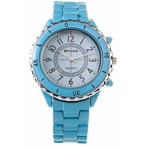 Bravo Analoog digitaal horloge voor dames, automatisch, met niet-toepasbare armband, S0360135, Meerkleurig, 40 MM, Armband