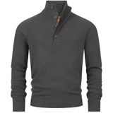 INDICODE JEANS Trui 'Salu'  donkergrijs