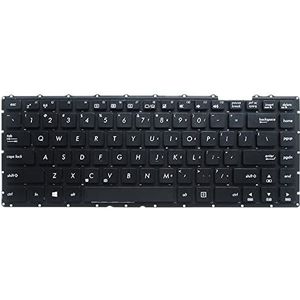 Laptop Toetsenbord Voor For ASUS D453 Colour Zwart Verenigde Staten Lay-out