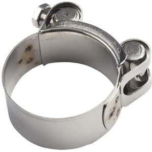 Bout slangklem, RVS klemmen T uitlaatpijpklemmen buisbevestiging metalen bevestigingsmiddelen reparatiegereedschap hardware(20 22mm)