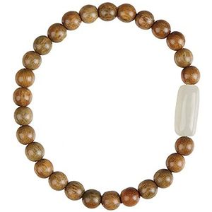 Prayer Beads Bracelet,meditation beads,Handmade Unisex Natural Fragrant Green Sandalwood Wood Prayer Beads Link Wrist Meditation Decompression Bracelet