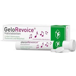 GeloRevoice Halstabletten Holunderblüte-Mentholfrei, 20 st. Tabletten