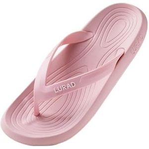 Doucheslipper, Zomerse slippers for koppels - Clip-on strandsandalen for mannen en vrouwen for buiten en vakantie(Pink,40 EU)