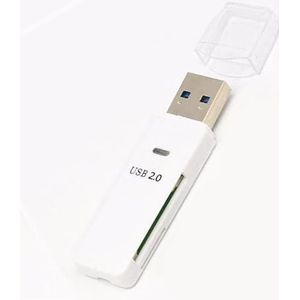 YUGSHNKFC Dubbele SleufUSB3.0 Kaartlezer 5Gbps Snelheid voor Geheugenkaart Draagbare en Lichtgewicht Ontwerpen