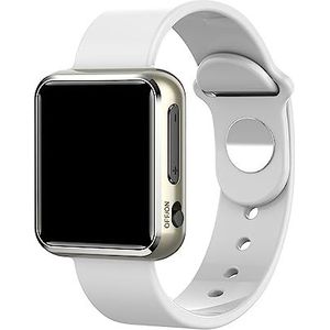 Armband digitale spraakrecorder horloge, AI Smart HD ruisonderdrukking spraakgestuurd recorder horloge, modieus uiterlijk, knoploos ontwerp, opname met één aanraking, ondersteunt MP3, WMA, WAV (kleur: