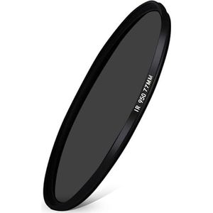 49 mm-82 mm infrarood infraroodfilter 680NM 720NM 760NM 850NM 950NM Fun Art Photography Filter(52mm,760nm)