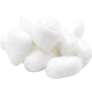 400 stuks wattenballen, wattenballen, wit, make-up, katoenen ballen, ontvetten, wattenbolletjes voor schoonheidssalon thuisgebruik