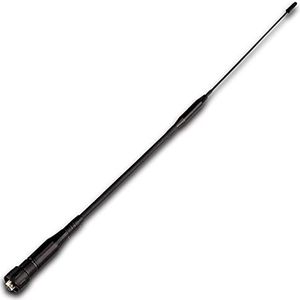 Ailunce HD1 SMA-F Walkie Talkie Antenne Dual Band 136-174/400-480 MHz UHF/VHF Portofoon Antenne High Gain Antennes Compatibel met RT5 RT5R Baofeng UV-5R BF-888S UV-5R+ Plus UV-5RTP UV-5RE (1 St.)