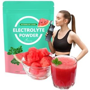 Energieverhogende Drank For Volwassenen - Watermeloensmaakpoeder, Direct Energiesupplement For Dagelijks Gebruik(3PCS)