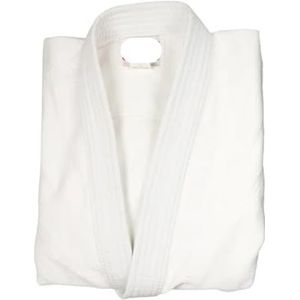 UBOHUZ Professioneel judo Gi-pak, vechtsportpak, judo-uniform, single-weave judo Gi-kimono voor heren en dames voor mannen, vrouwen (wit, XXXXL-200 cm)