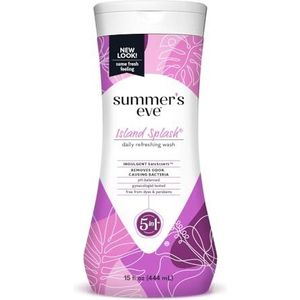 Summer's Eve Island Splash Cleansing Wash 400 ml van Summer's Eve