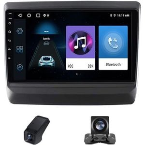 Autoradio geldt voor lsuzu D-MAX 3 RG 2019-2023 9 inch Touchscreen Navi met Wireless Carplay Android Auto,FM RDS GPS 2 DIN Radio Android Bluetooth DSP/RDS Achteruitrijcamera(C10)