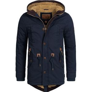 Indicode - Parka - Groen - Kunstleer - Teddyvoering