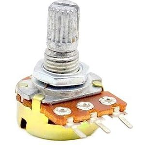 10 stuks WH148 Carbon Film Potentiometer 15 mm Golf Versterker Dual Stereo potentiometer 3Pin 1K 2K 5K 10K 20K 50K 100K 500K 1M Ohm (Maat: 20K Ohm)