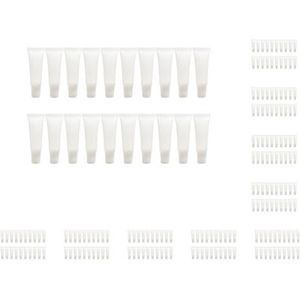 10 Set van 20 Stuks Lege Plastic Buizen Lipgloss Balsem Cosmetische Crème Containers 15ml