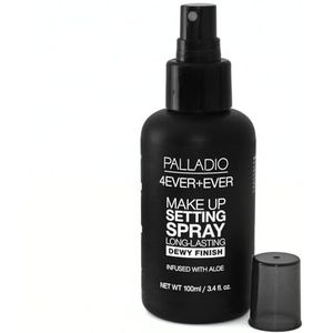 Palladio Altijd en Eeuwig Make-up Fixeerspray, Langdurig, Zet Make-up Direct Vast en Zorgt voor Een Hele Dag Draagplezier, Dewy Finish