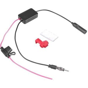 3-in-1 12V antenne SMA-versterker DAB FM AM autoradio anti-interferentie versterker signaalversterker antenne 76-108 MHZ voor marineboten(FM Amplifier)