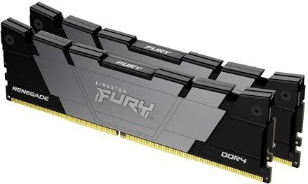 Kingston FURY Renegade - 64GB - 3200 DDR4 CL16 DIMM - Set van 2 - Gaming Desktopgeheugen
