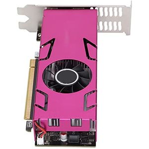 RX550-4G 4HDMI GA Grafische Kaarten, 4GB GDDR5 128bit / 4K 2K 1080P HDR 10bit, YDP15-A Radiator/PCI-Express 3.0 X 8, 6000MHz VGA Grafische Kaarten voor Windows 7(64), voor Windows 10(64), voor Ubuntu1