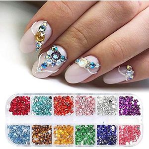 Voor Manicure Accessoires Jelly Gems 3mm 3D Nail Stones Nail Strass Crystal Flatback(01)