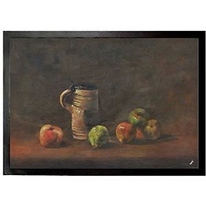 1art1 Vincent Van Gogh Still Life With Beer Mug And Fruit, 1881 Deurmat 70x50 cm
