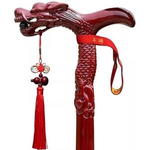 Wandelstokken, De Omic antislip wandelstok for ouderen, handgesneden, draagvermogen(87Cm(Use Height 165 170Cm))