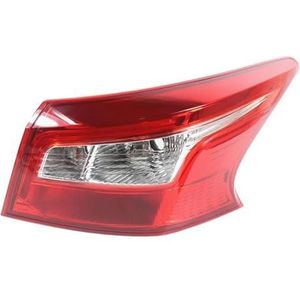 Remlicht Binnen Buiten LED Achterlicht Remlicht Rijden Licht Richtingaanwijzer Lamp Voor Nissan Voor Sylphy Voor Sentra 2016-2019 Achterlichten(Outside-Right)