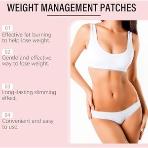 Slim - Lean Patch - Afslankmiddelen - 1 doos - Natuurlijke verpakking met vetverbranding