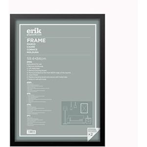 Grupo Erik fotolijst, zwart, A1, 59,4 x 84,1 cm