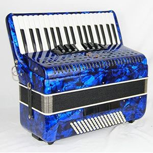 Accordeon Bayan 32/48/60/96/120 bassen met vier rieten voor beginners, met originele tas, originele riem, muziekstandaard, handschoenen, muziekclip, schoonmaakdoek, etc. (10)