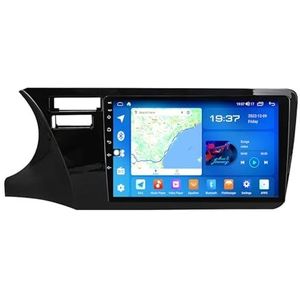 Android 11 Dubbel Din Stereo Auto Multimedia Radio Voor Honda City 2014-2017 9 Inch Dubbel Din Auto Stereo Head unit Ondersteuning 4G WIFI Bluetooth Stuurbediening Carplay(A300S 4G+WIFI 8-Core 3G 32G)