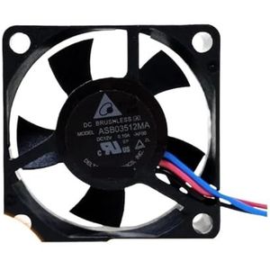 1 stuks ventilator voor Delta ASB03512MA 12V 35mm koelventilator voor industriële pc, settopbox, mini-ITX, 3-draads snelheidsregeling