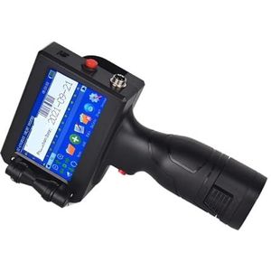 Draagbare label-inkjetprinter Datum Tekstpatroon Codeermachine Intelligente niet-vervagende permanente inkt 12,7 mm in meerdere talen Afdrukken in meerdere formaten(Printer and 3 ink)