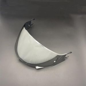 Motorhelm vizier lens, Helmvizier, D Skwal Motorfietshelm Vizier Vervanging for Shark Skwal/Spartan/D-Skwal 2 Shield Viseira Capacete Ca-SCO Moto Onderdelen (Zwart - Alleen for Gebruik overdag)(Silver