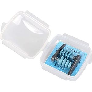 Oordopjes om te slapen, herbruikbare ruisonderdrukkende oordopjes om te slapen, waterdichte oordopjes, zachte siliconen oordopjes for zwemmen Gratis opbergdoos Oorbescherming Eenvoudig te gebruiken en