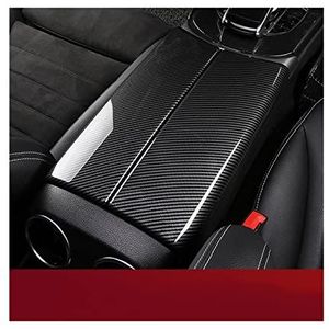 Nonuinz Voor Mercedes Voor Benz C Klasse W205 2015-2020 Auto-interieur Middenarmsteun Doos Console Opbergdoos Trim Cover Auto Armsteun Box (Color : GLC C Class W205 Carbon)