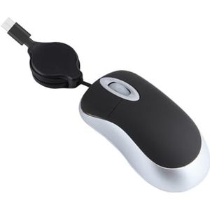 Kalttoy Intrekbare Muis voor Kinderen Kinderen 1000 DPI Optische Reis Muis PC Desktop