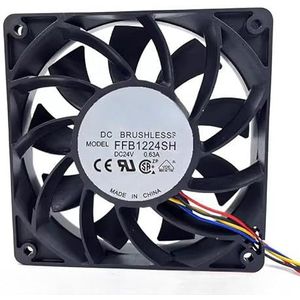 LSGDCTI 12CM 24V 0.63A High Air Volume Inverter Fan for FFB1224SH - Quiet & Compact Design