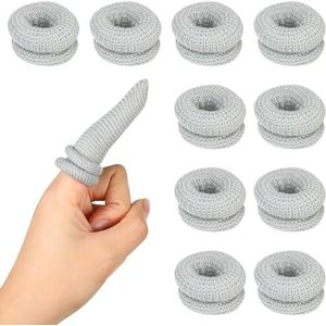 Vingerverband Buisvormige 10 Stks Vinger Stall Duim Bandage Vinger Wiegjes Voor Werk Keuken Vinger Bescherming