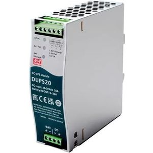 DUPS20 24V 20A DIN Rail Type Ononderbroken DC-UPS Module Controller Industriële Schakelende Voeding