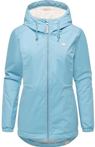 Ragwear Dames warme waterdichte winterjas met capuchon Dankka Warm YOUMODO XS-6XL, Cloud25, M