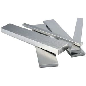 Roestvrijstalen platte staafplaat, 1 stuks roestvrijstalen staafplaat, lengte 100 mm-500 mm dikte 3 mm breedte 10/15/20/25/30/40/50 mm 304 massief stalen plaat/strip(500MM-50MM)