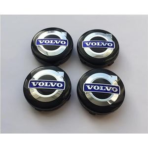 4 stuks naafdoppen voor Volvo 64 mm, wielnaafdoppen voor auto's, wielnaafdoppen, reservewieldoppen, stickers voor wielnaafdoppen