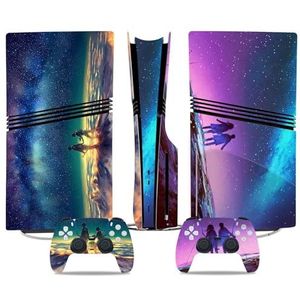 Voor PS5 PRO Skin Digital Edition Console En Controller Vinyl Cover Skins Wraps Krasbestendig, Compatibel Met Voor PS5 Digital Edition Pro 20886 Geen Schuimvorming Bubbelvrij