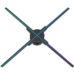 Holografische 3D-projector Roterende beeldvorming Ventilatorscherm LED-schermloos scherm Stereoscopische reclamemachine Hoge helderheid