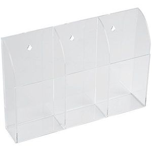 FTVOGUE Deur Afstandsbediening Case, Muur Mount Clear Acryl Deur Afstandsbediening Opbergdoos voor Airconditioning, Stereo, Afstandsbediening TV (2 Case)