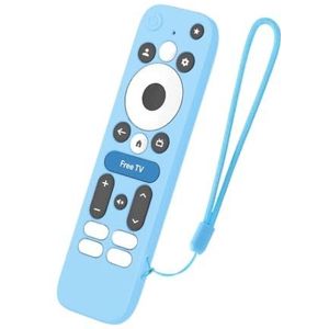 Getextureerde siliconen schild voor onn.GoogleTV Box 4KPro Remote Snugly Fit knop