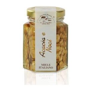 Apicoltura Cazzola - Honing met noten - pot van 120 g (2 x 120 g verpakking)