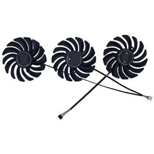 Grafische kaartventilator, GPU-koeler, PLD09210B12HH, voor MSI voor RTX 3080 3070 3060 voor VENTUS 3X OC, voor 3080Ti 3070Ti 3060Ti voor(3 PCS)
