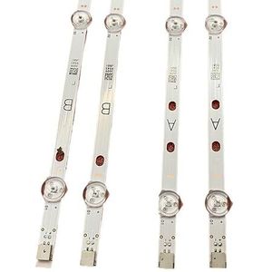 LED-achtergrondverlichtingsstrip (4) for Voor Hi.ta/chi 43HB26T72U 43HB6T62H 43HB6T72U 43HB6J02U 43HB16T72U 43HB6T62U 43HB16J72U 42HBT42UK LUX0143001(5 Kit For 5 TV)